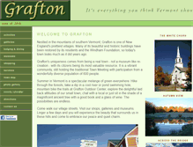 Tablet Screenshot of graftonvermont.org